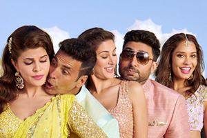 Housefull 3 movie review, Housefull 3 review, housefull 3, Housefull 3 film review, Housefull 3 star rating, Akshay kumar, riteish deshmukh, abhishek bachchan, Akshay kumar Housefull 3, riteish deshmukh Housefull 3, jacqueline fernandez, Akshay kumar jacqueline fernandez, nargis fakhri, lisa haydon, bollywood movie review, entertainment news