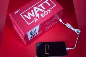 The limited edition Watt a Box is only available at select KFC outlets in Delhi and Mumbai. KFC has put out a contest on its Facebook which gives users a chance to win the box.