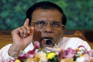 President Sirisena will be present at the stadium in Jaffna, while Prime Minister Modi will join the event through video-conferencing from Delhi. (Reuters)