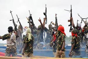  The Niger Delta Avengers say they will not negotiate. (Reuters)
