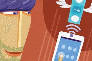 Transactions via the Immediate Payment Service (IMPS) platform are growing at a fast pace, both in value and volume, reports Pranay Lakshminarasimhan in Mumbai. (Illustration: C R Sasikumar)