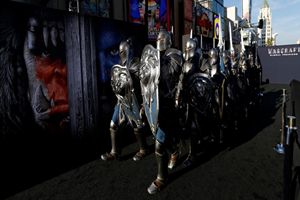 For anyone unfamiliar with the fantasy game's characters and story lines, ''Warcraft'' is little more than eye candy, a visual spectacle with a backbone of well-trod genre tropes.(Reuters) For anyone unfamiliar with the fantasy game's characters and story lines, ''Warcraft'' is little more than eye candy, a visual spectacle with a backbone of well-trod genre tropes.(Reuters)