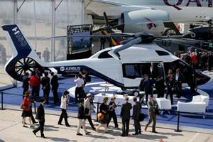 "With the further opening up of the Chinese skies and the increasing growth in the civil and parapublic segments, China is gearing up to be the biggest market for helicopters in years to come," Norbert Ducrot, head of Airbus Helicopters China and North Asia region said. (Reuters)