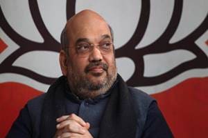 Shah said after the victory in Assam, BJP's main target would be to form the next government in Bengal. (Express Photo) Shah said after the victory in Assam, BJP's main target would be to form the next government in Bengal. (Express Photo)