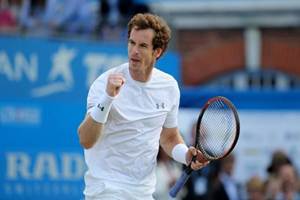 andy murray, andy murray news, andy murray record, andy murray wins fifth queen's crown, Novak Djokovic, fifth Queen's final, Wimbledon