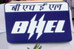 BHEL shares