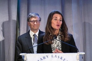 Bill and Melinda Gates aim to eradicate malaria by 2040 by doubling funding over the next decade to support the roll out of new products to tackle rising drug resistance to the disease. (Reuters)
