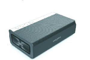 A small and light Bluetooth wireless speaker with natural sounding audio and amazing bass