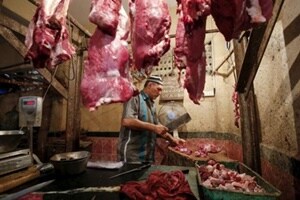 Indian buffalo meat
