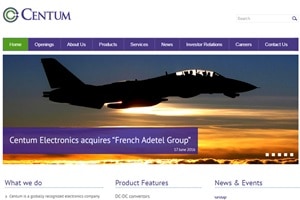 Centum Electronics will hold 51% controlling stake in Adetel Group, with an option to increase it further at a future date. (Image source: Website)