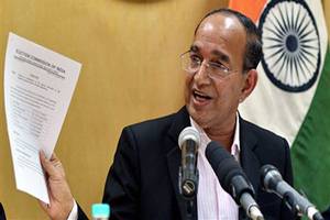 The Commission, in a recent instruction, has asked the CEOs to convey its clarification to returning officers of states where Rajya Sabha elections are being held. (PTI)