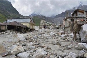 Heavy rains at the beginning of this month led to immense floods in the northern provinces of North Korea bordering China, EFE news reported. (Reuters)