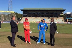 India, leading the series 1-0, are unchanged while Zimbabwe have brought in Shaun Williams in place of Craige Ervine. (Source: FB)