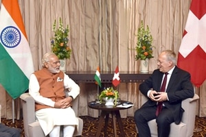 Narendra Modi, Johann Schneider-Ammann