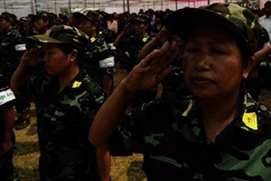 NAga underground troops