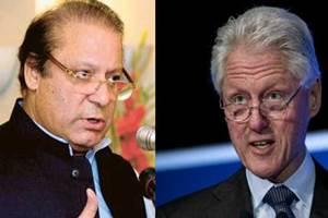 "The sole purpose of Clinton's visit to Pakistan was to save Sharif from hanging," Aziz .(PTI) "The sole purpose of Clinton's visit to Pakistan was to save Sharif from hanging," Aziz .(PTI)