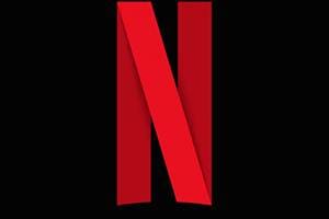 The new design features the letter 'N' in a ribbon pattern that looks like a red carpet. The design seems to make better use of space in as seen in a square or vertical format. (Netflix Facebook page)