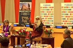 sadhguru, international yoga day