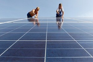 the new solar pact as being focused on research projects around micro-grid systems for connectivity of remote areas.(Reuters)