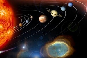 earth, mars, solar system