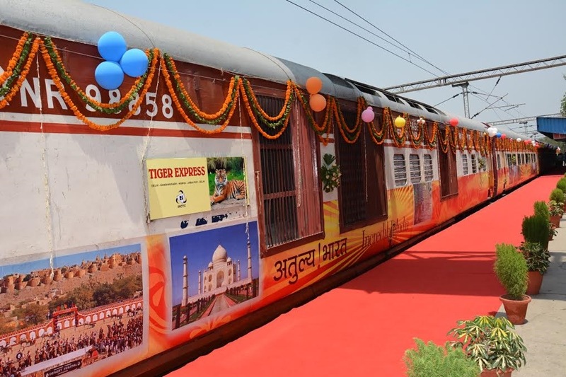 tiger express, tiger express train, indian railways tiger express