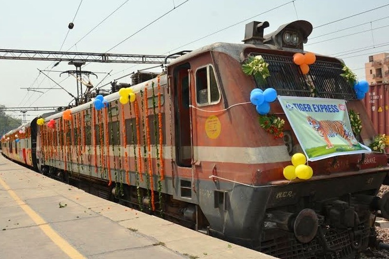 tiger express, tiger express train, indian railways tiger express