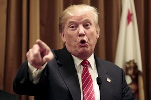 Trump, who is on a two-day trip overseas to celebrate the reopening of his newest golf resort in Scotland, yesterday praised the vote in the UK and compared the result to his political success back at home. (Reuters)