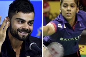 virat and saina