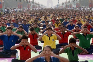 The ministry will undertake a media campaign to popularise the set yoga practices developed for diabetic patients. (PTI)