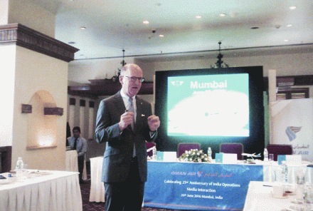 Oman Air looks at increasing frequencies to existing routes