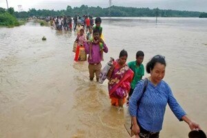 Flood water affected 46 thousand hectares of agriculture land in 13 districts. (Reuters)