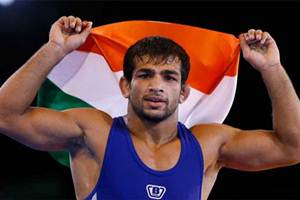 The Chief Minister also asked the wrestler, who failed to compete at the Rio Olympics after being handed a ban by Court of Arbitration of Sports (CAS) for testing positive for banned substance, to forget the episode and work hard for his future. (PTI)
