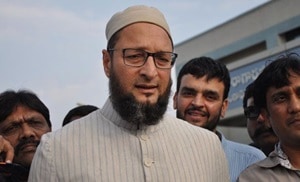 Continuing his tirade, Owaisi said, "Aapka asal maksad ye hain ki Hindustan to Hindu Rashtra me tabdil kiya jaye. (Your real intention is to convert India into Hindu nation)." (PTI) Continuing his tirade, Owaisi said, "Aapka asal maksad ye hain ki Hindustan to Hindu Rashtra me tabdil kiya jaye. (Your real intention is to convert India into Hindu nation)." (PTI)