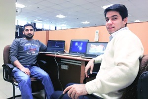 Innefu Labs co-founders Tarun Wig (right) and Abhishek Sharma Innefu Labs co-founders Tarun Wig (right) and Abhishek Sharma