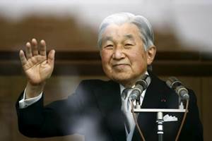 The country's establishment was been thrown into tumult after respected public broadcaster NHK - citing palace sources -- said Akihito wanted to pass the throne to his son. (Reuters)