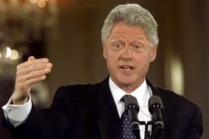 Bill Clinton took on a heckler and said that the Trump supporter was having a fun day after, Trump was brutally ambushed before and during the 2nd Presidential debate, as footages of him making sexist and lewd comments were leaked. (Reuters)