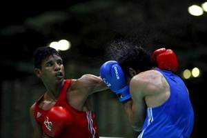 A tough draw will put their grit to test when the three-member Indian boxing team begins its Olympic campaign, aiming to lift the gloom that pervades the sport back home owing to the long-standing administrative mess. (Reuters) A tough draw will put their grit to test when the three-member Indian boxing team begins its Olympic campaign, aiming to lift the gloom that pervades the sport back home owing to the long-standing administrative mess. (Reuters)