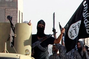 Militants in another vehicle blocked the road and opened fire on the taxi of off-duty policemen, the security sources said. (Reuters)