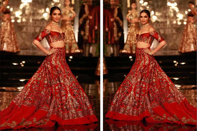 deepika padukone, Fawad Khan, manish malhotra, deepika padukone ramp walk, deepika padukone manish malhotra exhibition, India Couture Week 2016