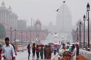 Widespread rains continued to pour down on Thursday across the Delhi-NCR region. (PTI) Widespread rains continued to pour down on Thursday across the Delhi-NCR region. (PTI)