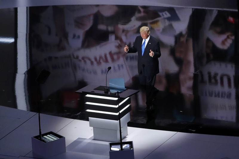 Donald Trump, protest against Donald Trump, Protest in Cleveland, melania trump, melania trump campaigns, melania trump campaigns cleveland, nude women, nude women protest, nude women protest cleveland, us presidential elections, USA news, world news, financial express