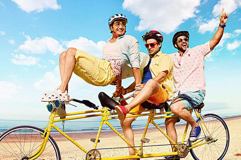 Great Grand Masti, Great Grand Masti review, Great Grand Masti movie, Great Grand Masti movie review, Great Grand Masti film review, Great Grand Masti film, riteish deshmukh, riteish deshmukh great grand masti, vivek oberoi, vivek oberoi Great Grand Masti, urvashi rautela, riteish deshmukh movie, urvashi rautela movie, movie review, latest movie review, hindi movie review, bollywood, entertainment, financial express