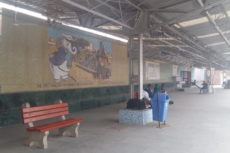 Gurgaon railway station photos, Gurgaon railway station revamp photos, Gurgaon railway station new