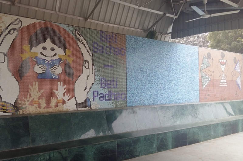 Gurgaon railway station photos, Gurgaon railway station revamp photos, Gurgaon railway station new