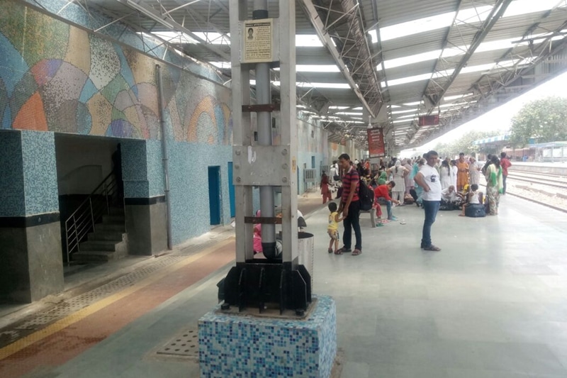 Gurgaon railway station photos, Gurgaon railway station revamp photos, Gurgaon railway station new