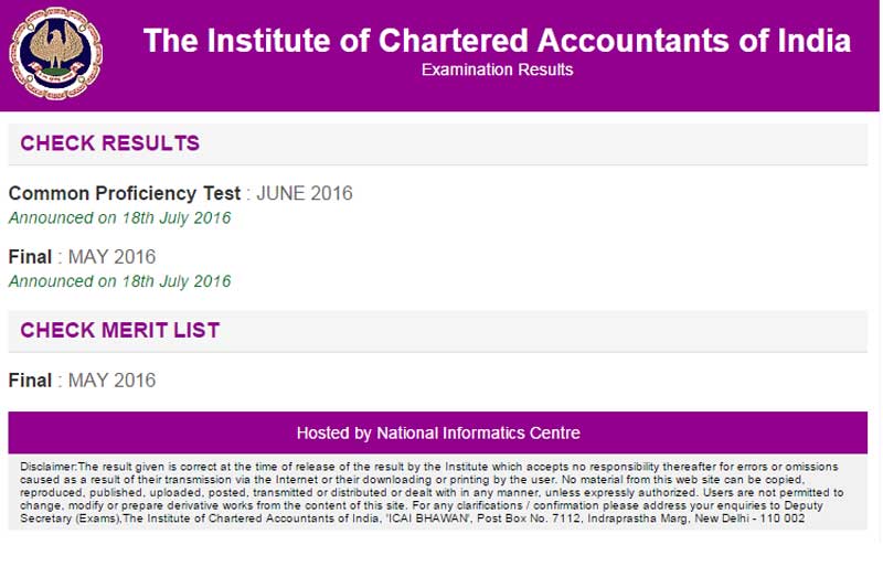 ICAI, ICAI results, ICAI CA Final and CPT exam 2016, CPT exam 2016, ICAI results 2016, ICAI CA results, ICAI CA results 2016, icai.nic.in, icai.nic.in results, ICAI CA final results, ICAI CPT results, CA Final result, icai exam result, ICAI CA final results 2016, ICAI CPT results 2016, icai.nic.in results 2016, icai result, Institute of Chartered Accountants of India, cpt result, ca cpt result june 2016, ca final, education
