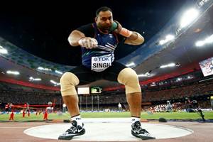 28-year-old Inderjeet, the reigning Asian Champion, tested positive for a banned steroid and he has been informed by National Anti-Doping Agency. (Source: Reuters) 28-year-old Inderjeet, the reigning Asian Champion, tested positive for a banned steroid and he has been informed by National Anti-Doping Agency. (Source: Reuters)