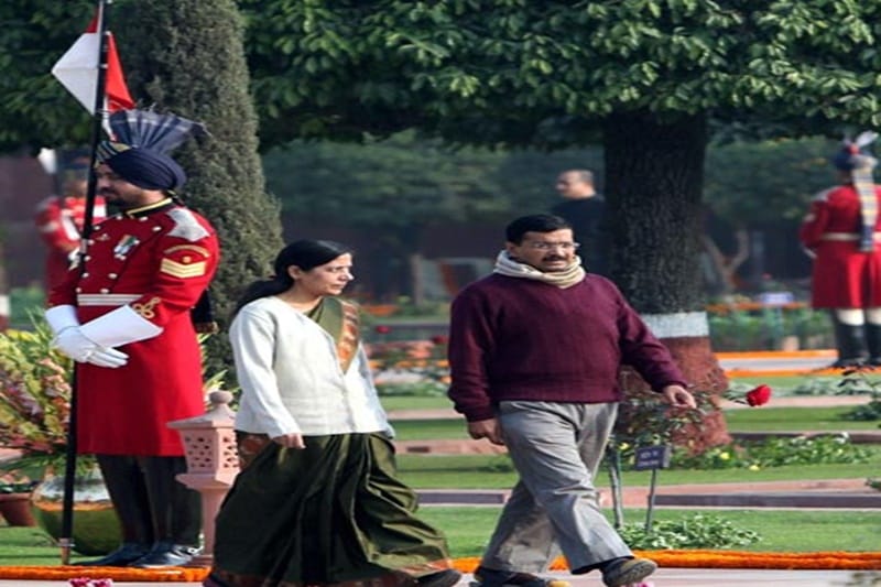 Sunita Kejriwal had sought VRS earlier this year. An official order in this connection has been issued by the Central Board of Direct Taxes (CBDT) on Tuesday. According to the order, her VRS would be effective from July 15. "Upon considering her notice for voluntary retirement from government service, the President of India is pleased to allow Sunita Kejriwal to retire from government service with effect from July 15." (PTI)