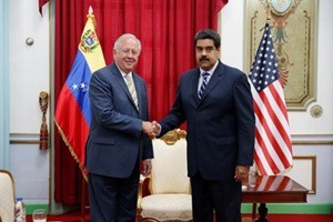 In his first remarks since visiting Caracas on Monday, Shannon said Washington would support the talks "as long as it remains viable."(Reuters) In his first remarks since visiting Caracas on Monday, Shannon said Washington would support the talks "as long as it remains viable."(Reuters)