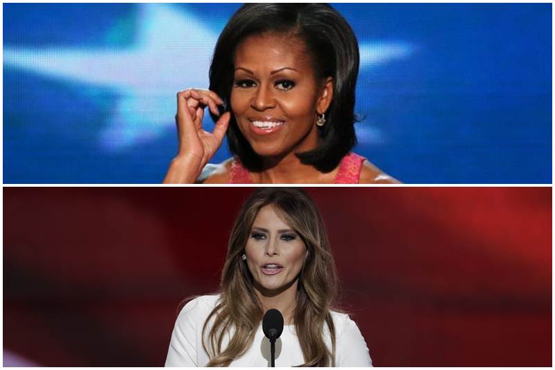 Melania Trump, Melania Trump speech, Melania Trump photos, Melania Trump pics, Melania Trump images, Melania Trump speech michelle obama, Michelle Obama speech, us presidential elections, USA news, world news, financial express